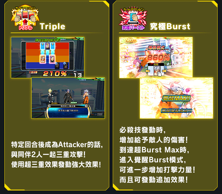 Triple,究極Burst